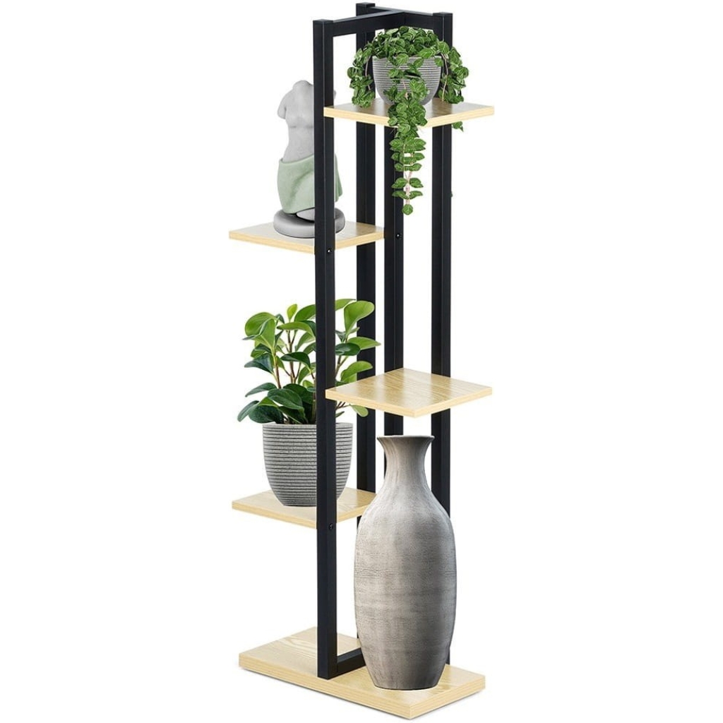 Kwietnik metalowy 5-poziomowy 116,5 cm