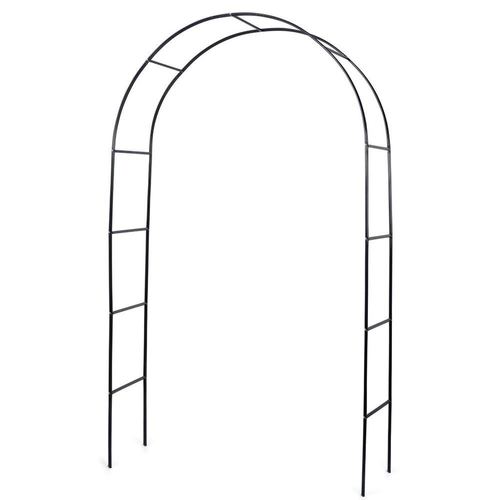 Pergola Ogrodowa Metalowa 235 cm – Łuk Pod Róże, Bluszcz, Winorośl | Tunel dla Roślin Pnących | Dekoracja Do Ogrodu i Działki