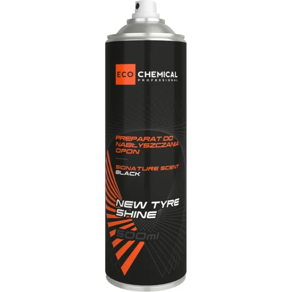 Preparat do konserwacji opon w aerozolu 500ml, nabłyszcza, odświeża kolor i chroni przed UV