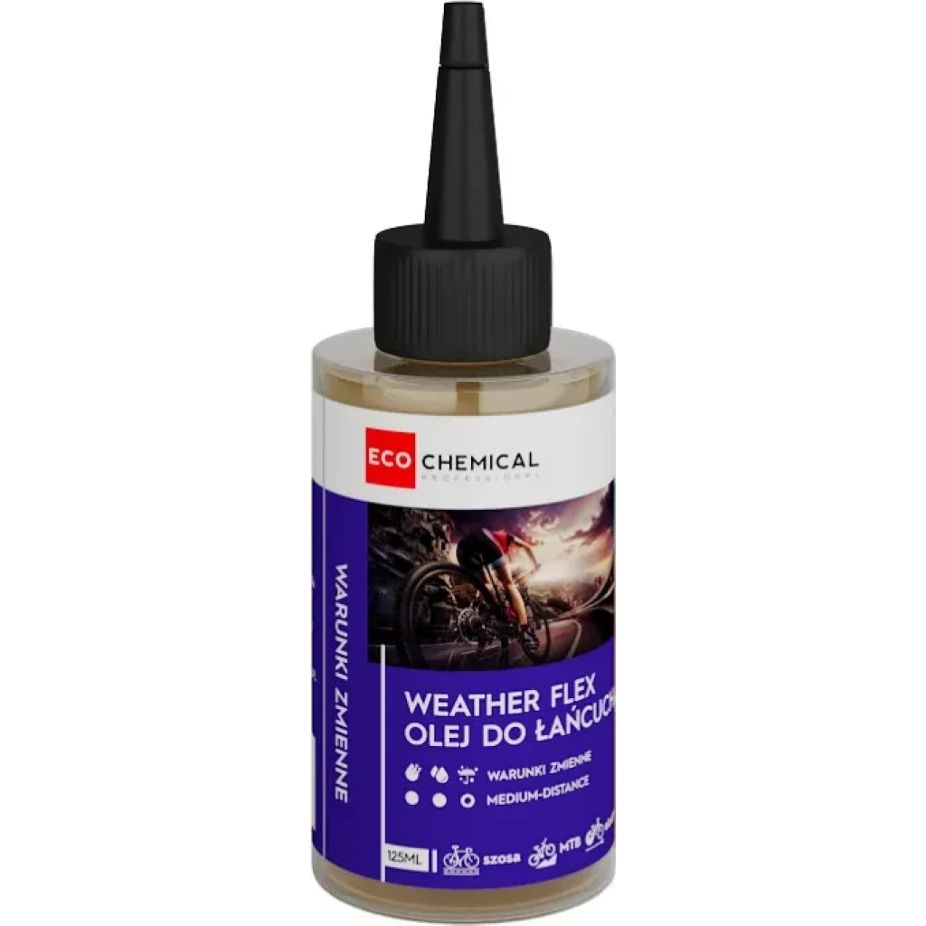 Olej do smarowania napędu rowerowego WEATHER FLEX – 125 ml