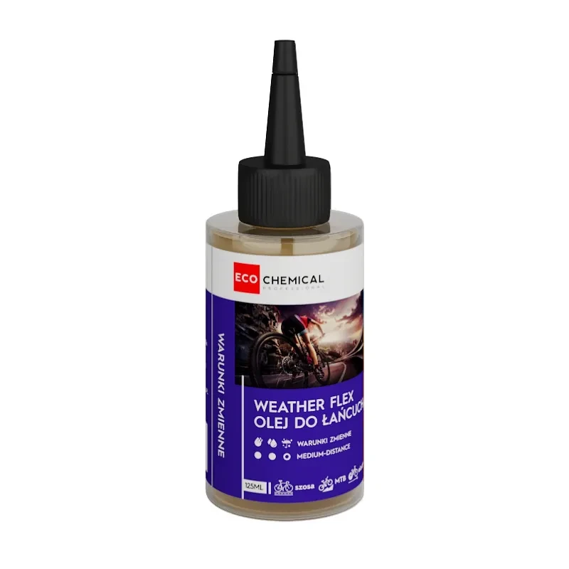 Olej do smarowania napędu rowerowego WEATHER FLEX – 125 ml