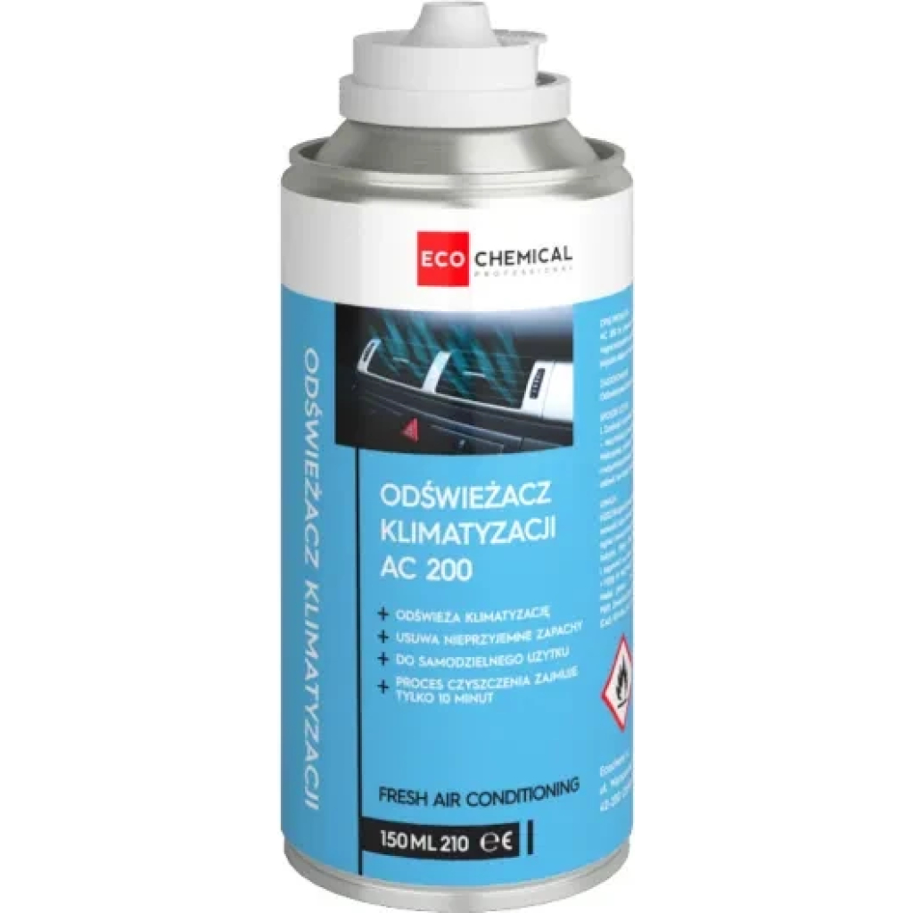 Odświeżacz klimatyzacji samochodowej 150 ml, spray automatyczny - AC 200