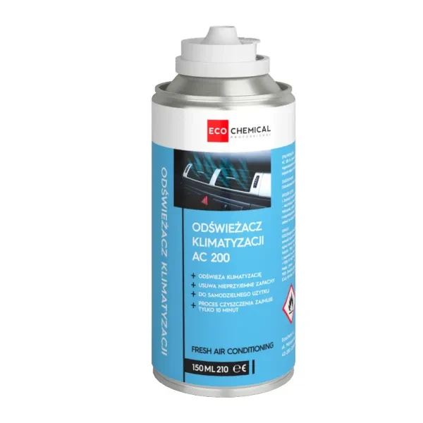Odświeżacz klimatyzacji samochodowej 150 ml, spray automatyczny - AC 200