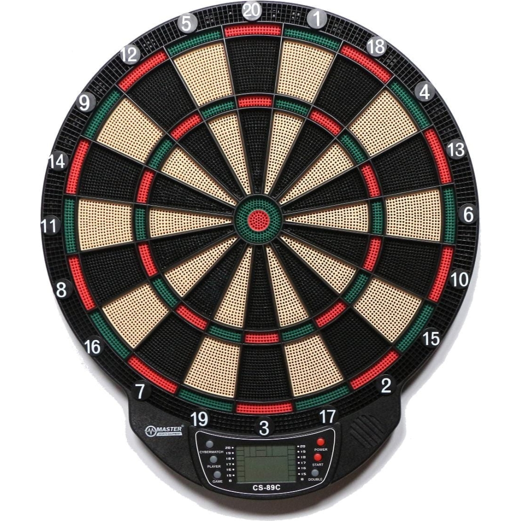 Tarcza elektroniczna do darta MASTER Elect 65 – 21 gier, 8 graczy