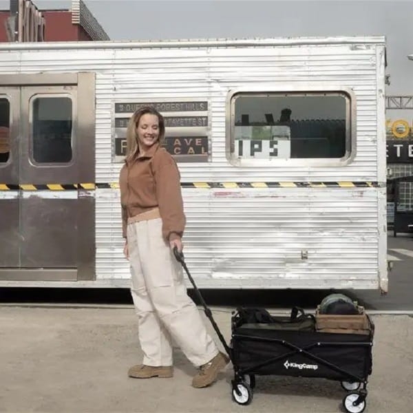 Wózek kempingowy składany KING CAMP Quartz Wagon 80 l / 80 kg