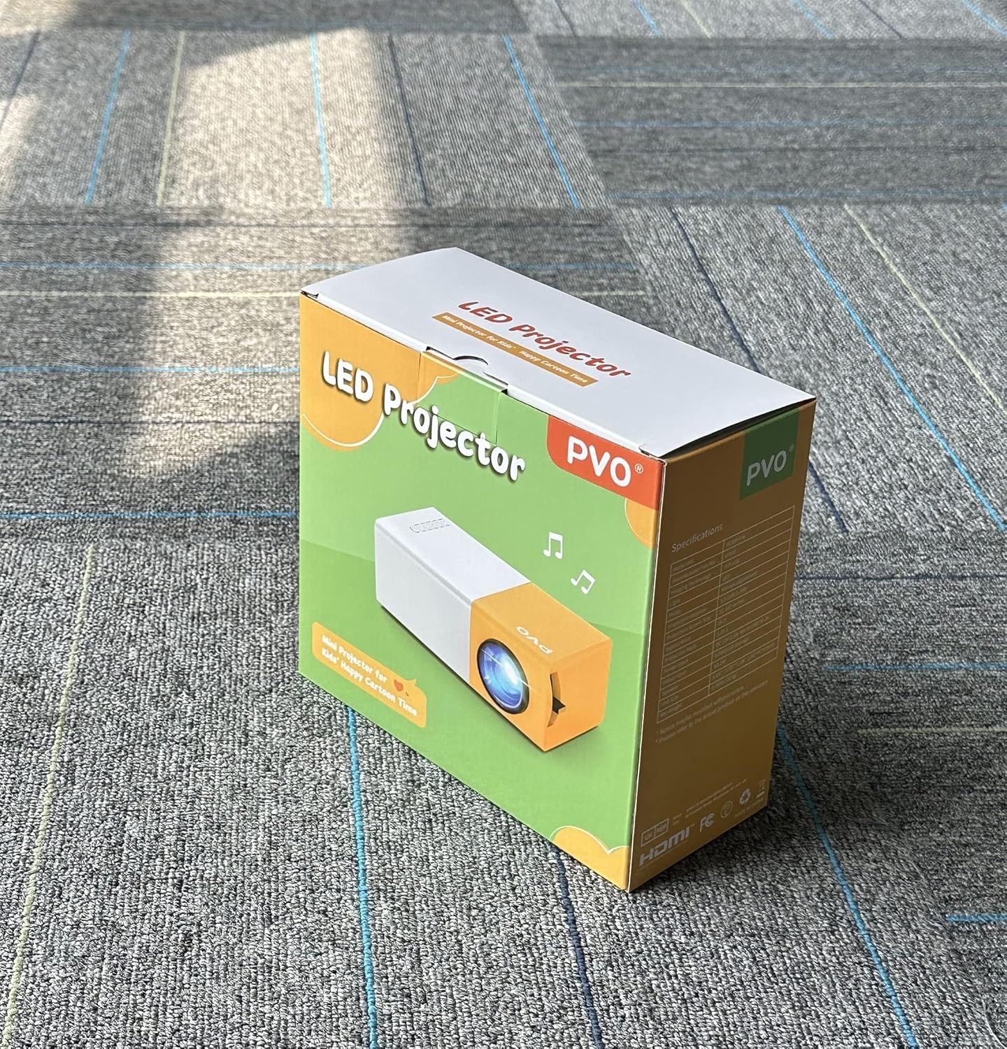 Projektor PVO ‎YG300Pro MAX, LED WiFi i Bluetooth – Do Filmów i Gier
