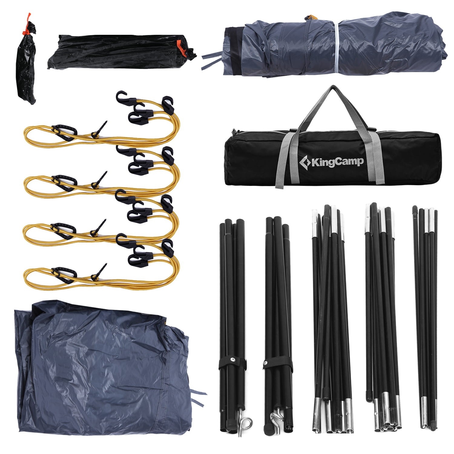 Namiot samochodowy KING CAMP Compass Plus z daszkiem 315x215 cm