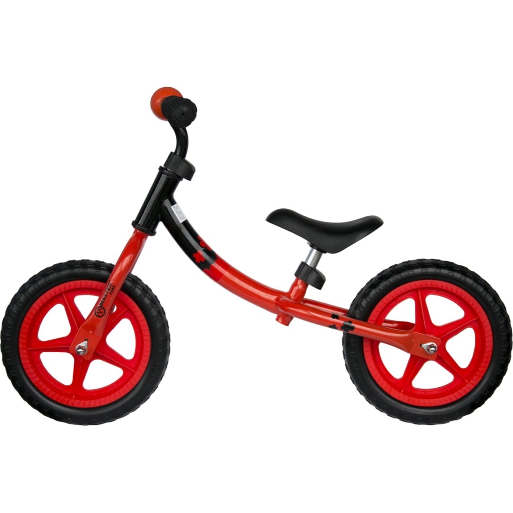 Rowerek Biegowy MASTER Poke 12" dla Dzieci 3-5 lat | Lekki 3,3kg - Czerwony