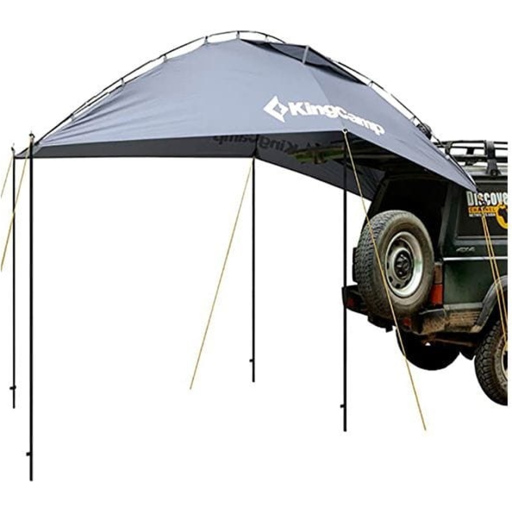 Namiot samochodowy KING CAMP Compass szary 315x215 cm altana SUV