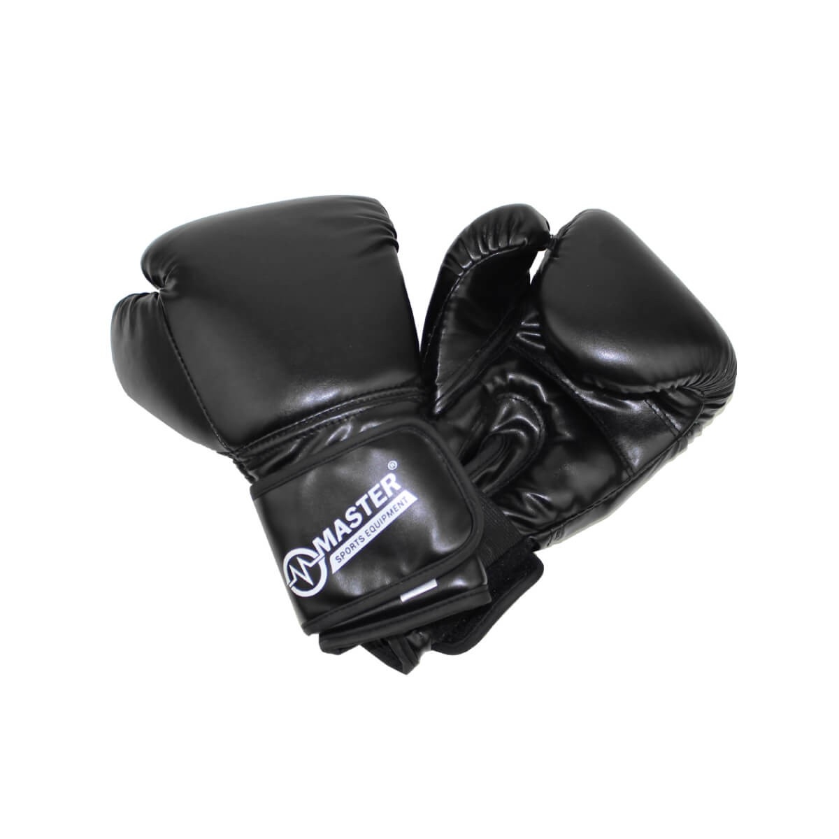 Rękawice bokserskie MASTER TG12 – 12 OZ, PU, pianka, rzep, czarne
