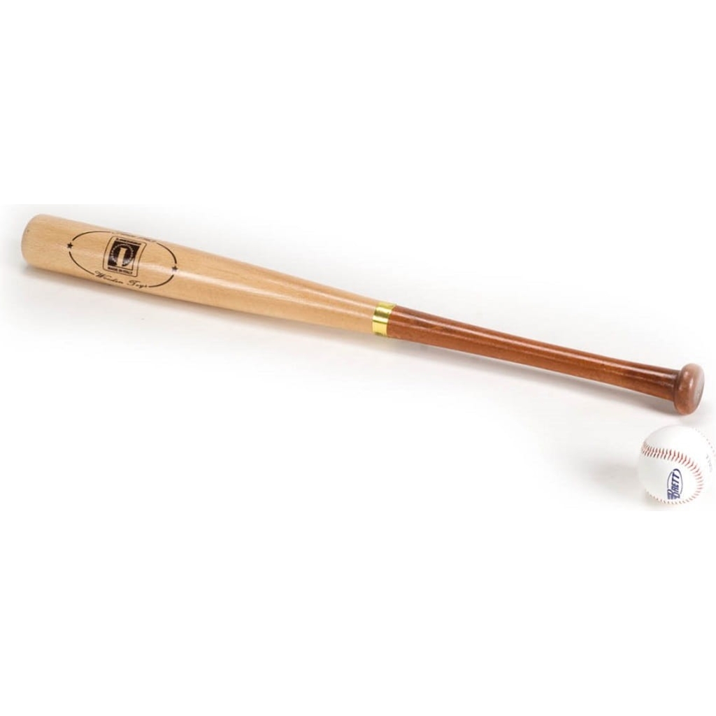 Kij baseballowy LUCIO LONDERO 75 cm + GRATIS piłka – junior, drewno bukowe
