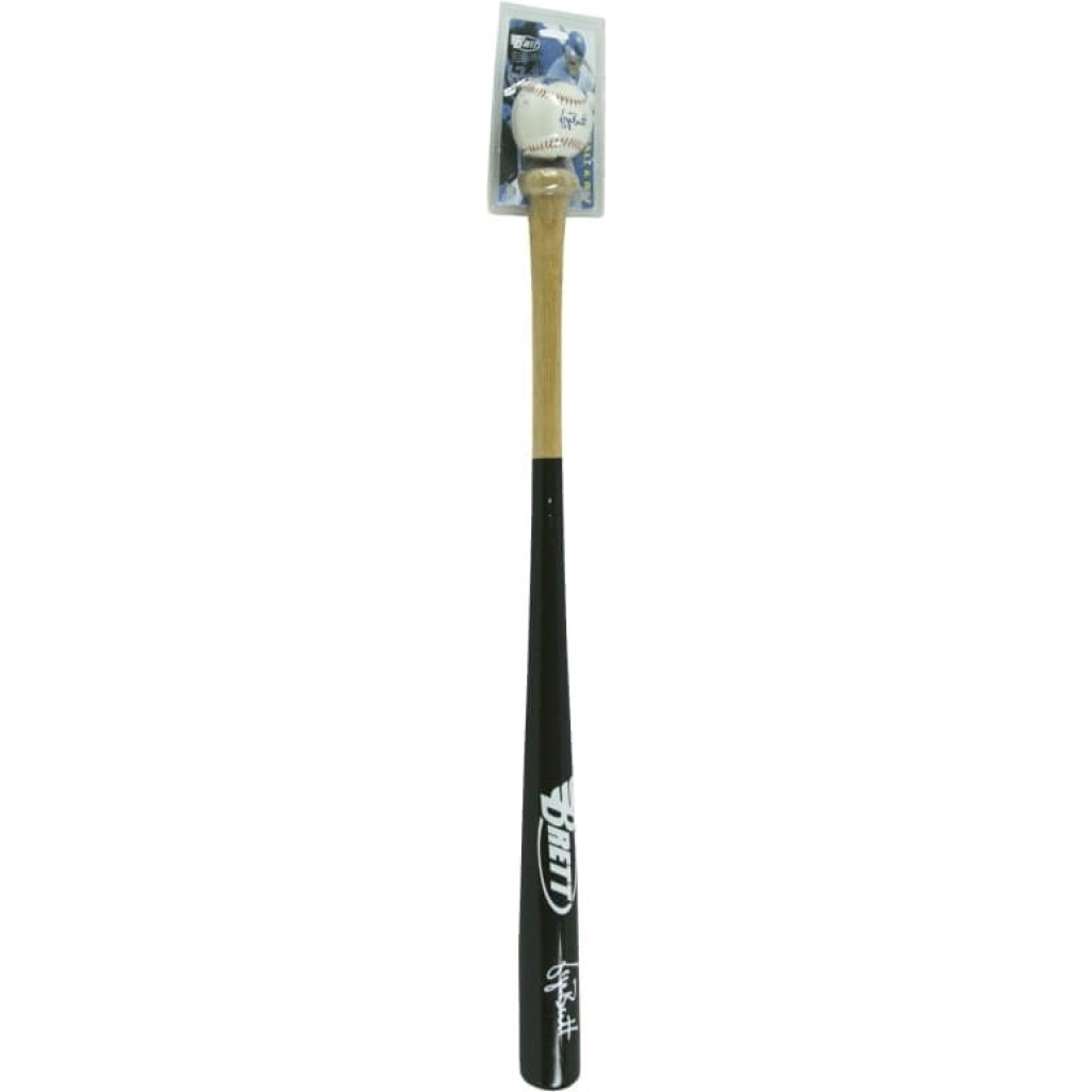 Zestaw baseballowy Junior BRETT – drewniany kij 26" + piłka 9"