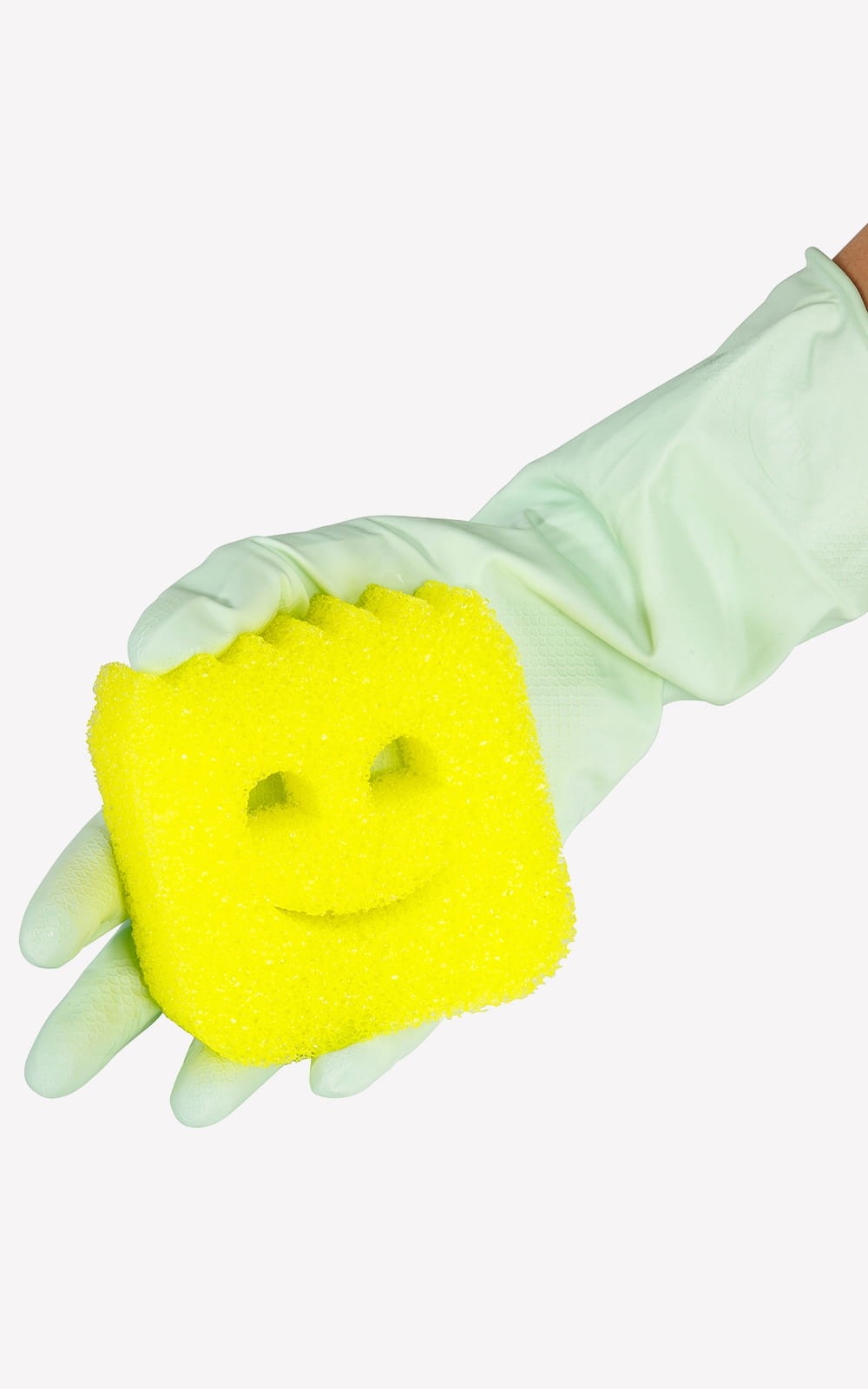 Magiczna Gąbka Scruby Smile Termo + GRATIS magiczna melaminowa | Bez chemii!