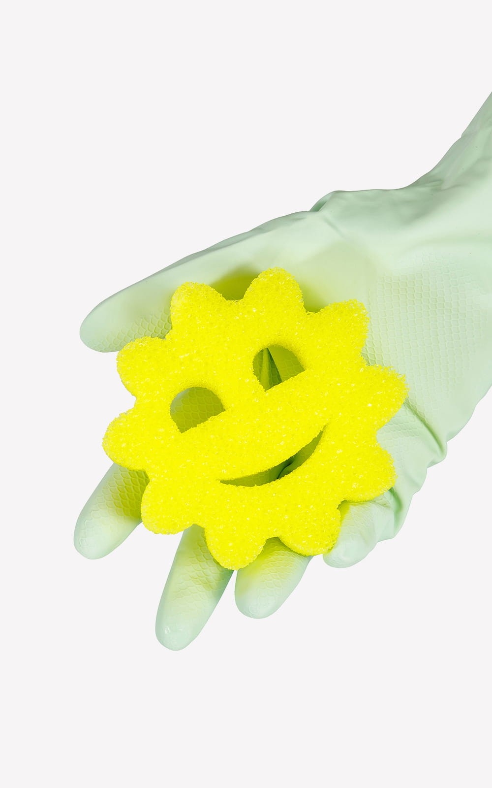 Gąbka Scruby Smile  – Gąbka Kwiatek Termo do Czyszczenia Bez Chemii + GRATIS Magiczna Gąbka