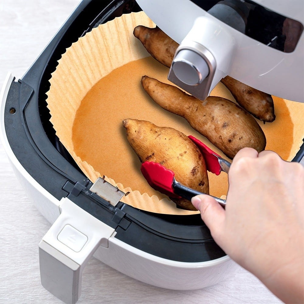 Wkład do frytkownicy beztłuszczowej Air Fryer papierowy 20 cm 50 szt.