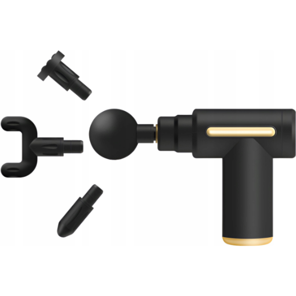 Pistolet do Masażu Uplayteck – 6 Trybów, 4 Głowice, Cichy